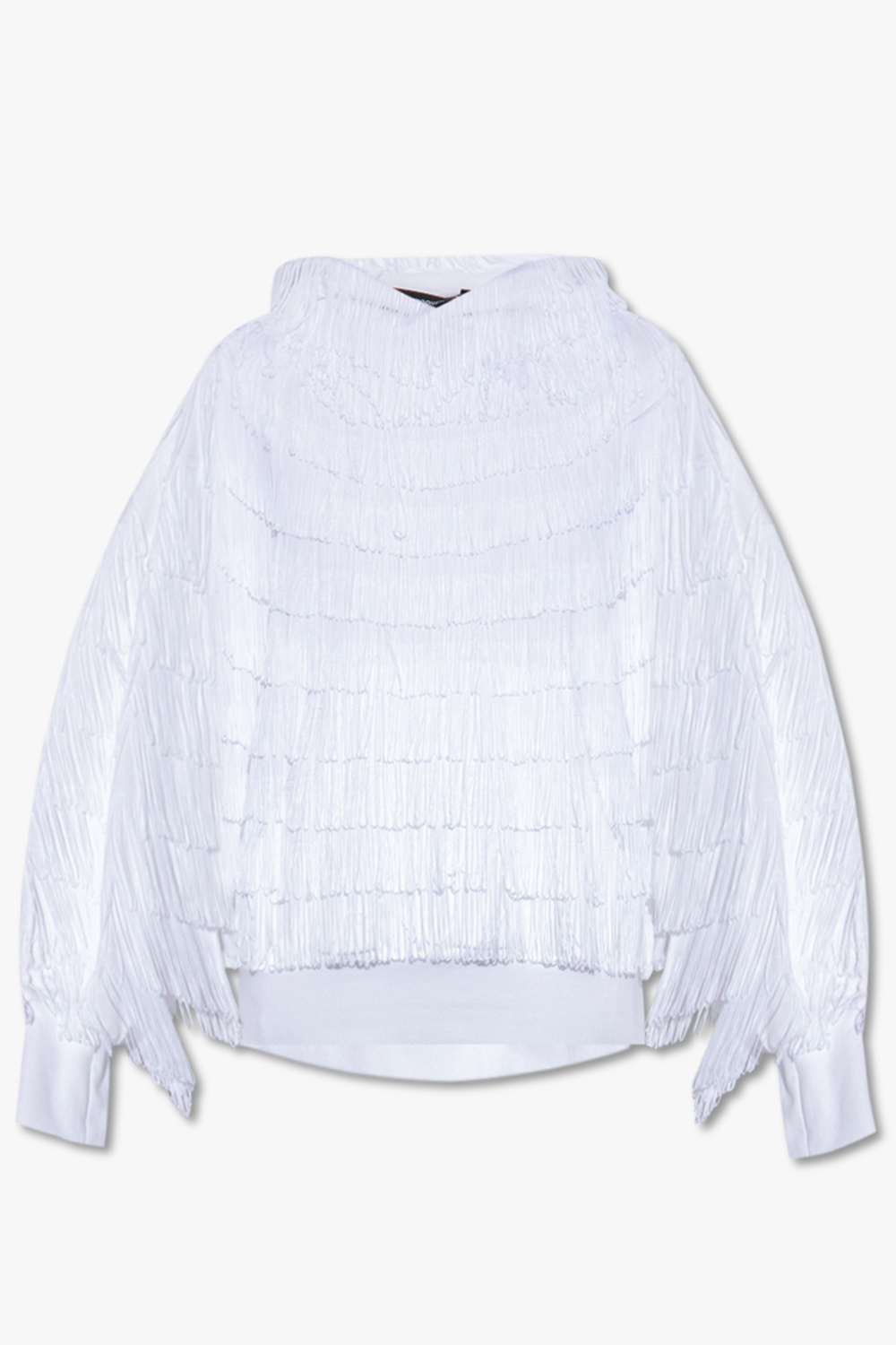 Msgm sales fringe sweatshirt